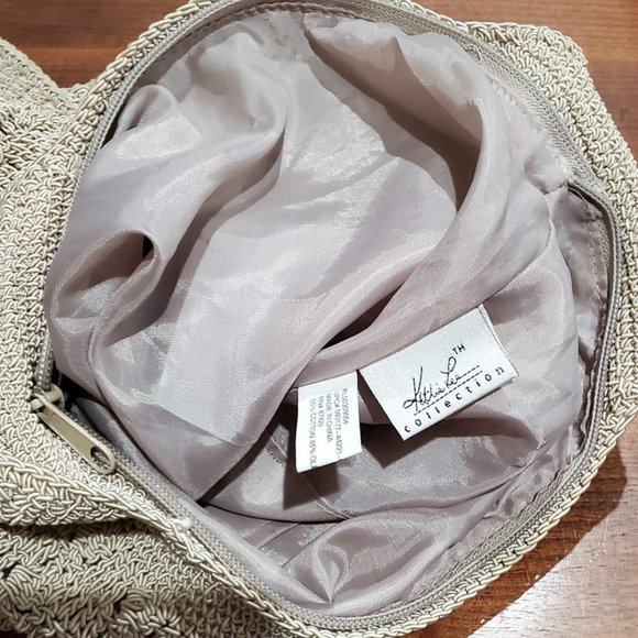 Crochet Kathie Lee Collection Natural Shoulder Bag - Picture 2 of 5